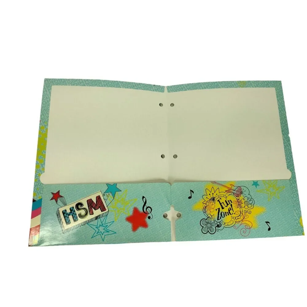 HSM Disney High School Musical Two 3 Ring Binder Folders Troy Bolton Zac Efron